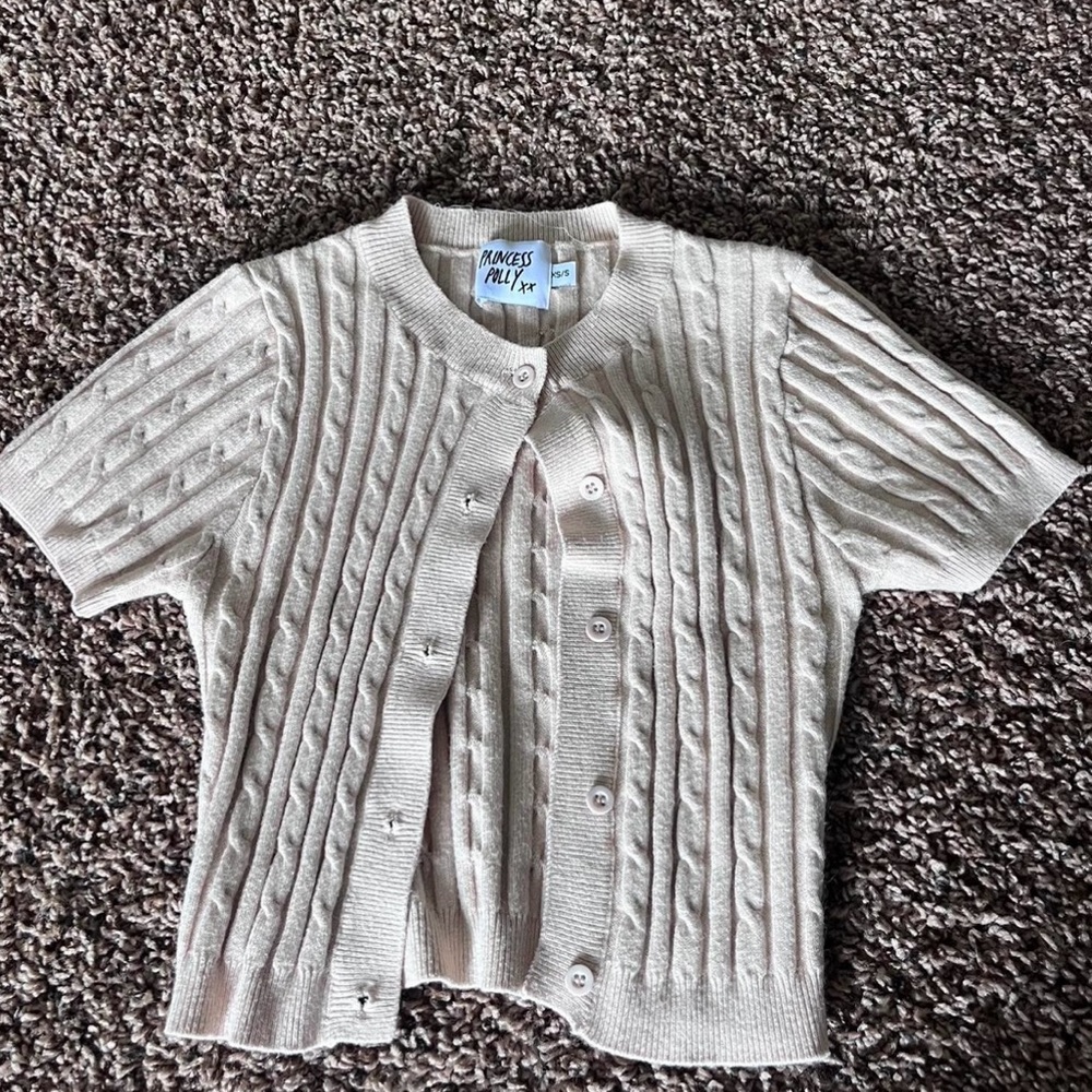 Princess Polly Short-Sleeved Cardigan